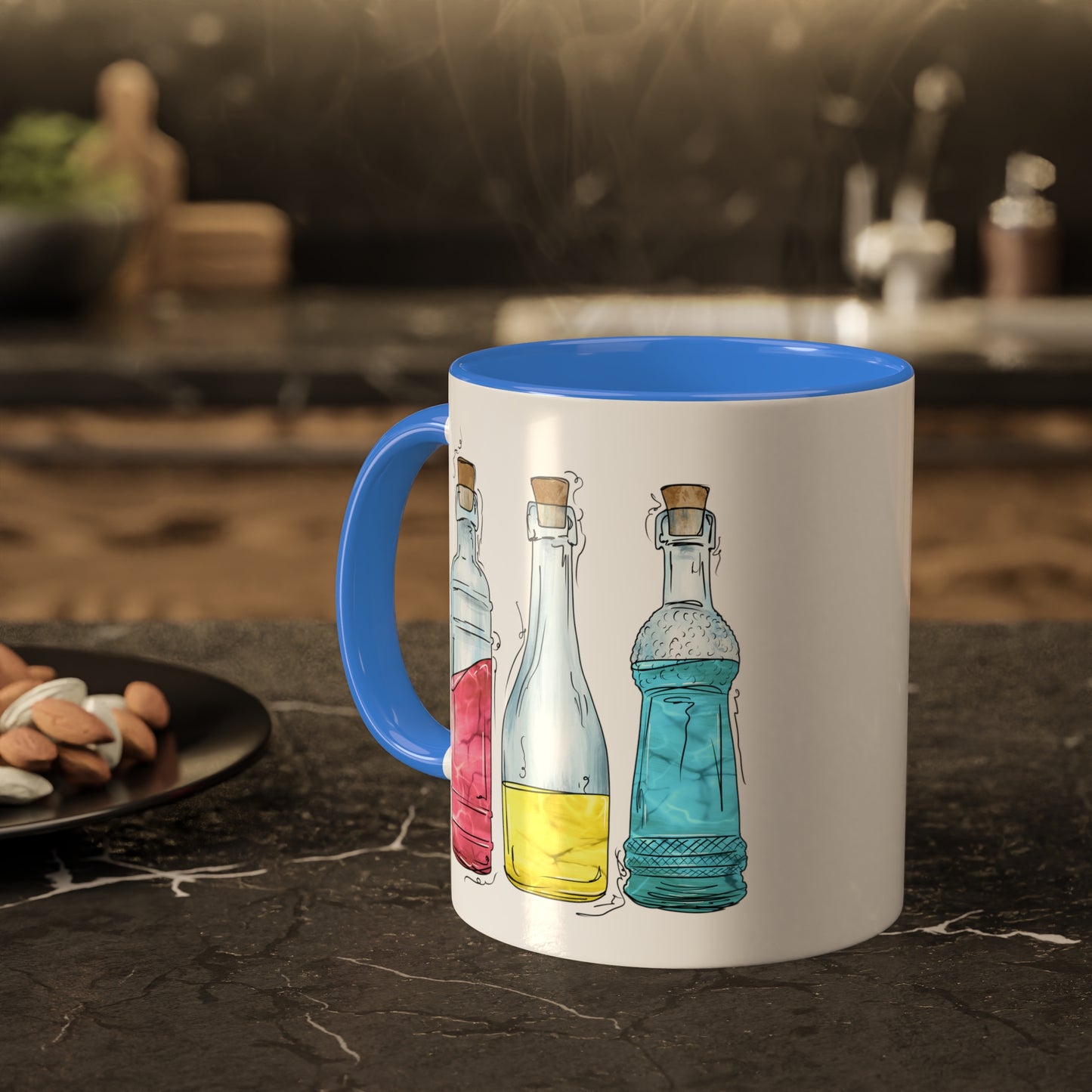 Pansexual Pride Flag Potion Bottles - Mug