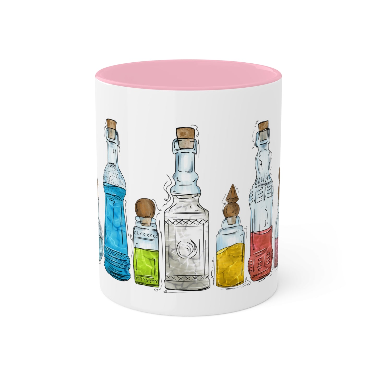 Queer Pride Flag Potion Bottles - Mug