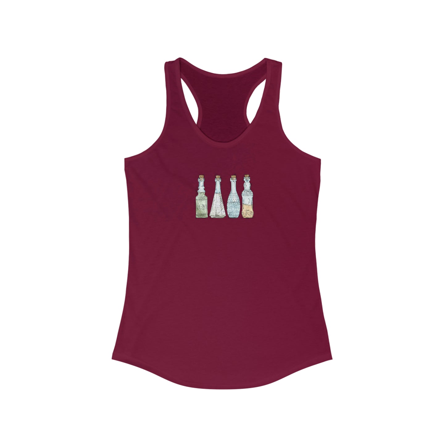 Unlabeled Pride Potion Bottles - Womens Tank Top