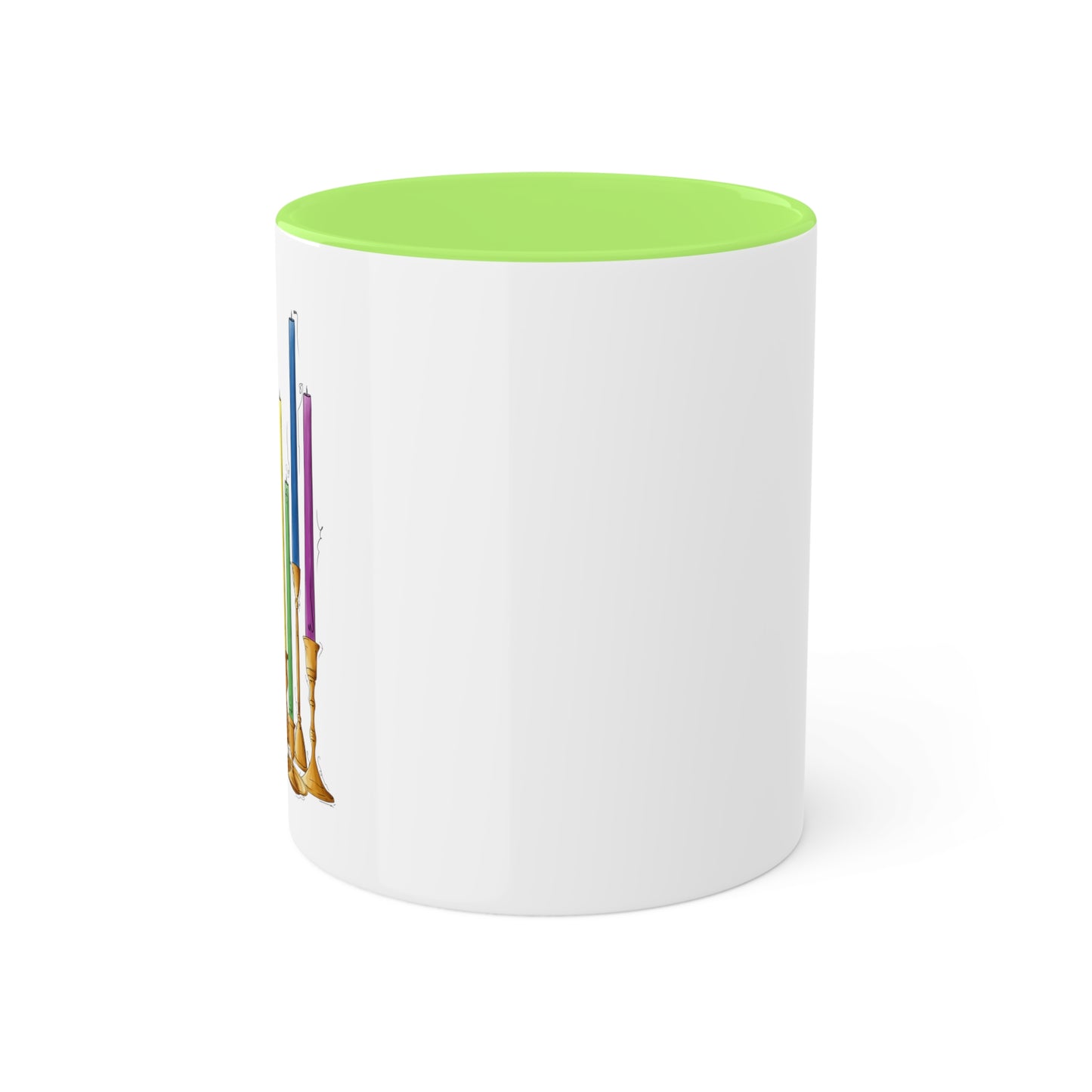 Progress Pride Flag Candlesticks - Mug