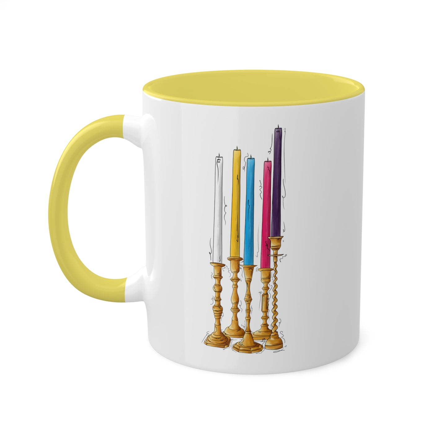 Polyamorous Pride Flag Candlesticks - Mug