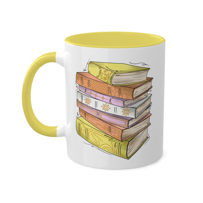 Pangender Pride Flag Old Books - Mug