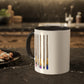 Genderfluid Pride Flag Paint Brushes - Mug