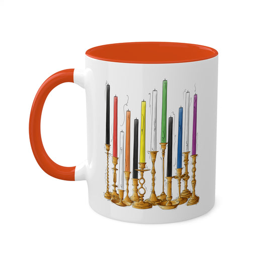 Straight Ally Pride Flag Candlesticks - Mug