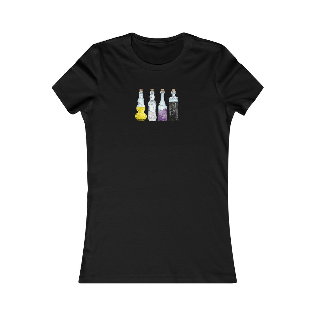 Nonbinary Pride Potion Bottles - Women's T-Shirt