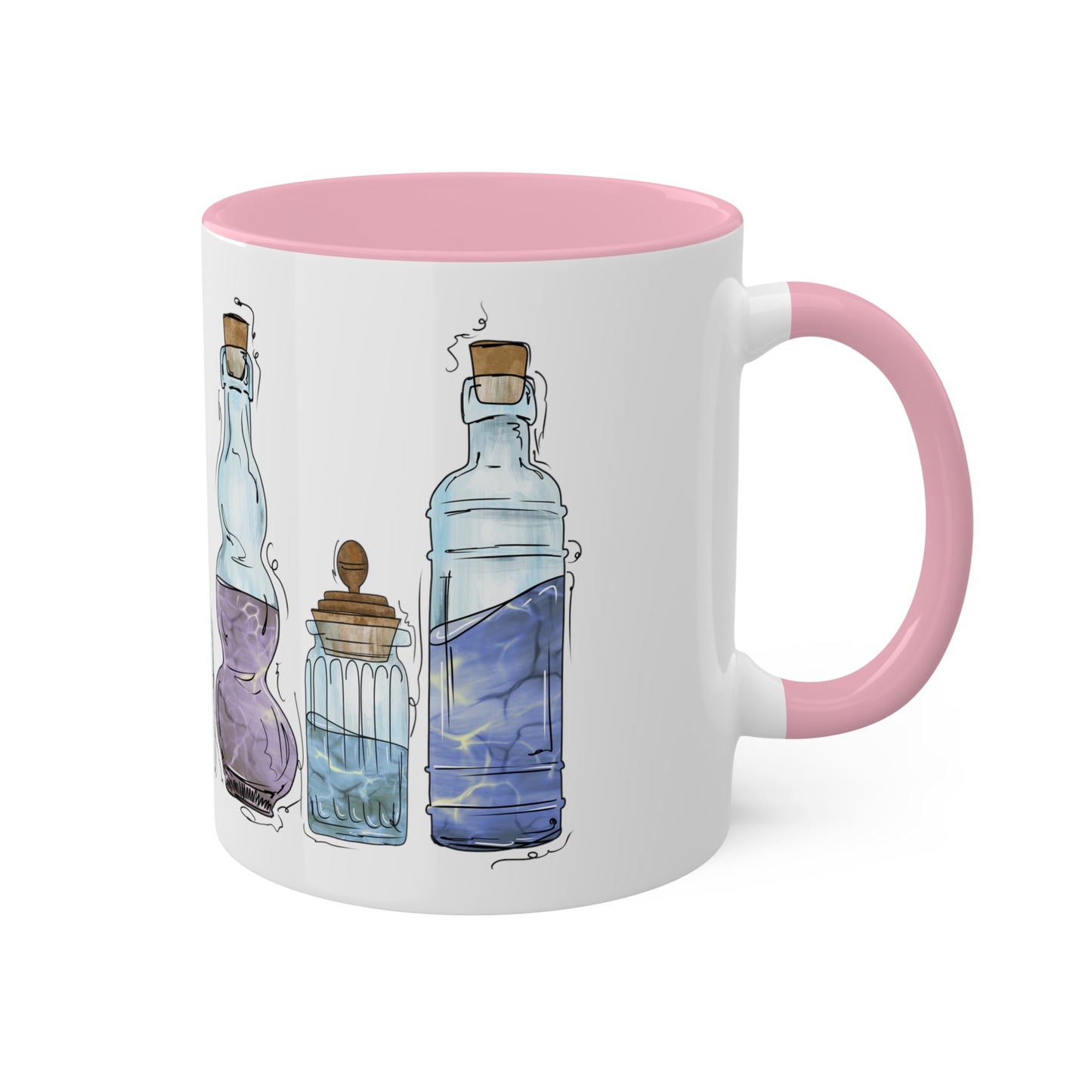 Bigender Pride Flag Potion Bottles - Mug