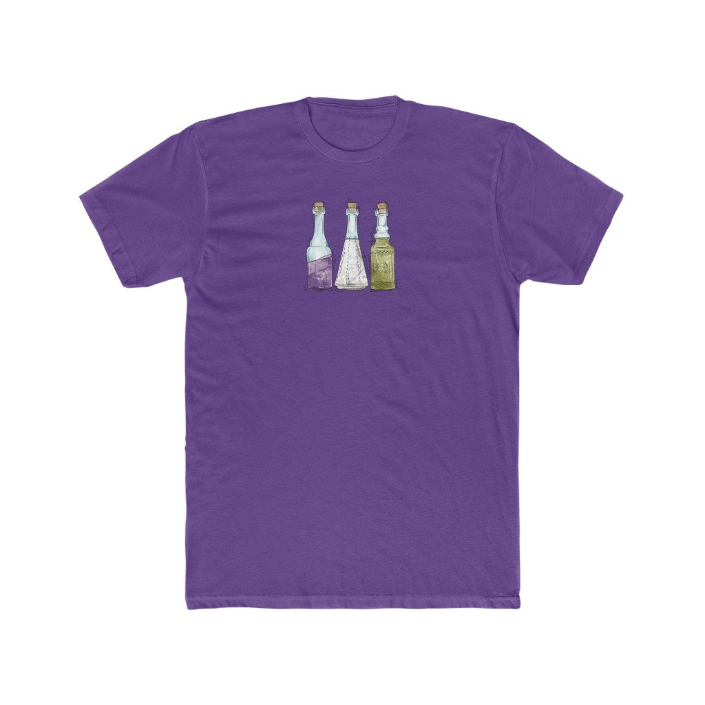 Genderqueer Pride Potion Bottles - Men's T-Shirt