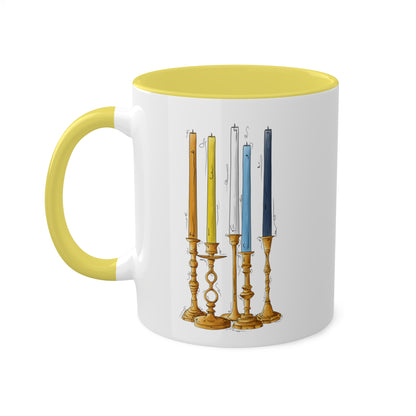 Aroace Pride Flag Candlesticks - Mug