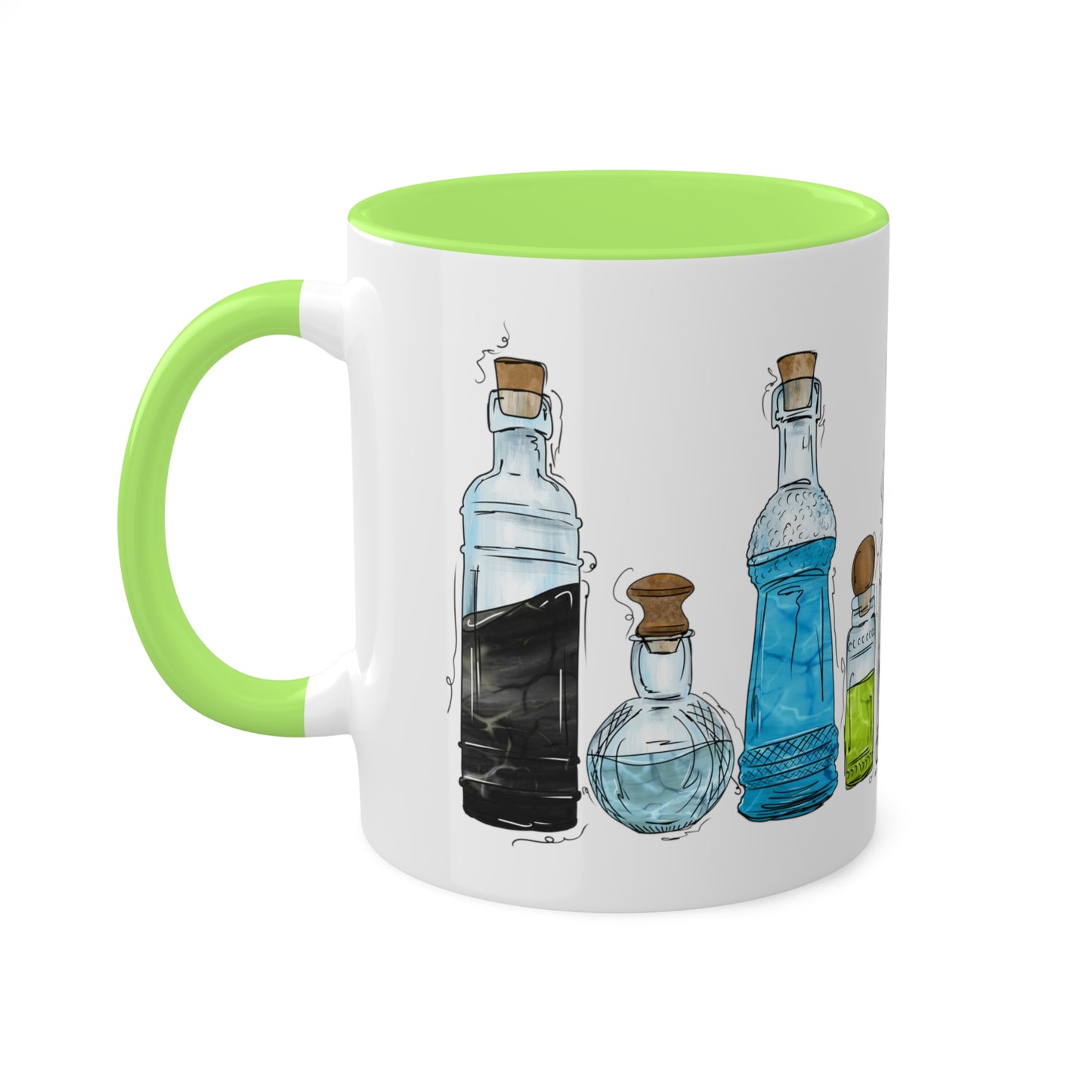 Queer Pride Flag Potion Bottles - Mug