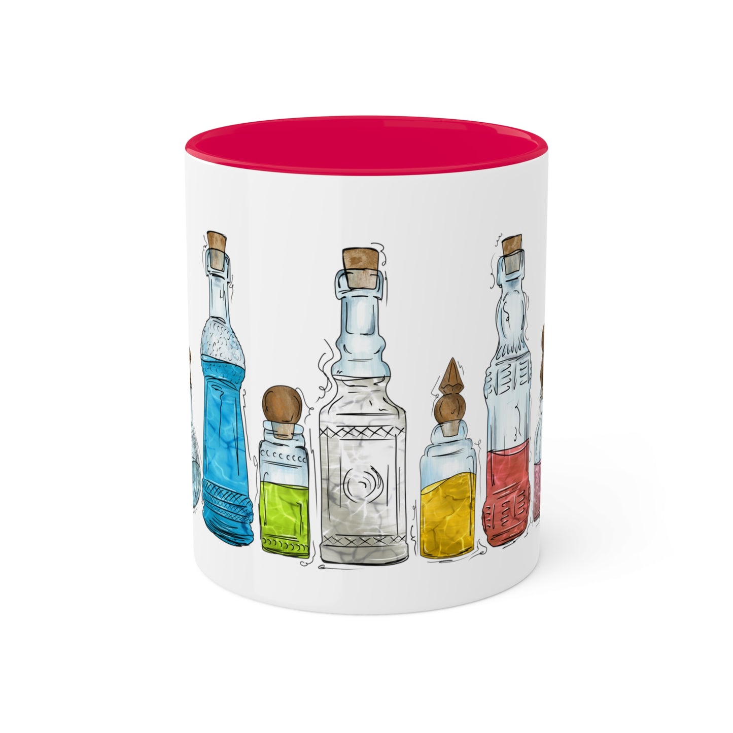 Queer Pride Flag Potion Bottles - Mug