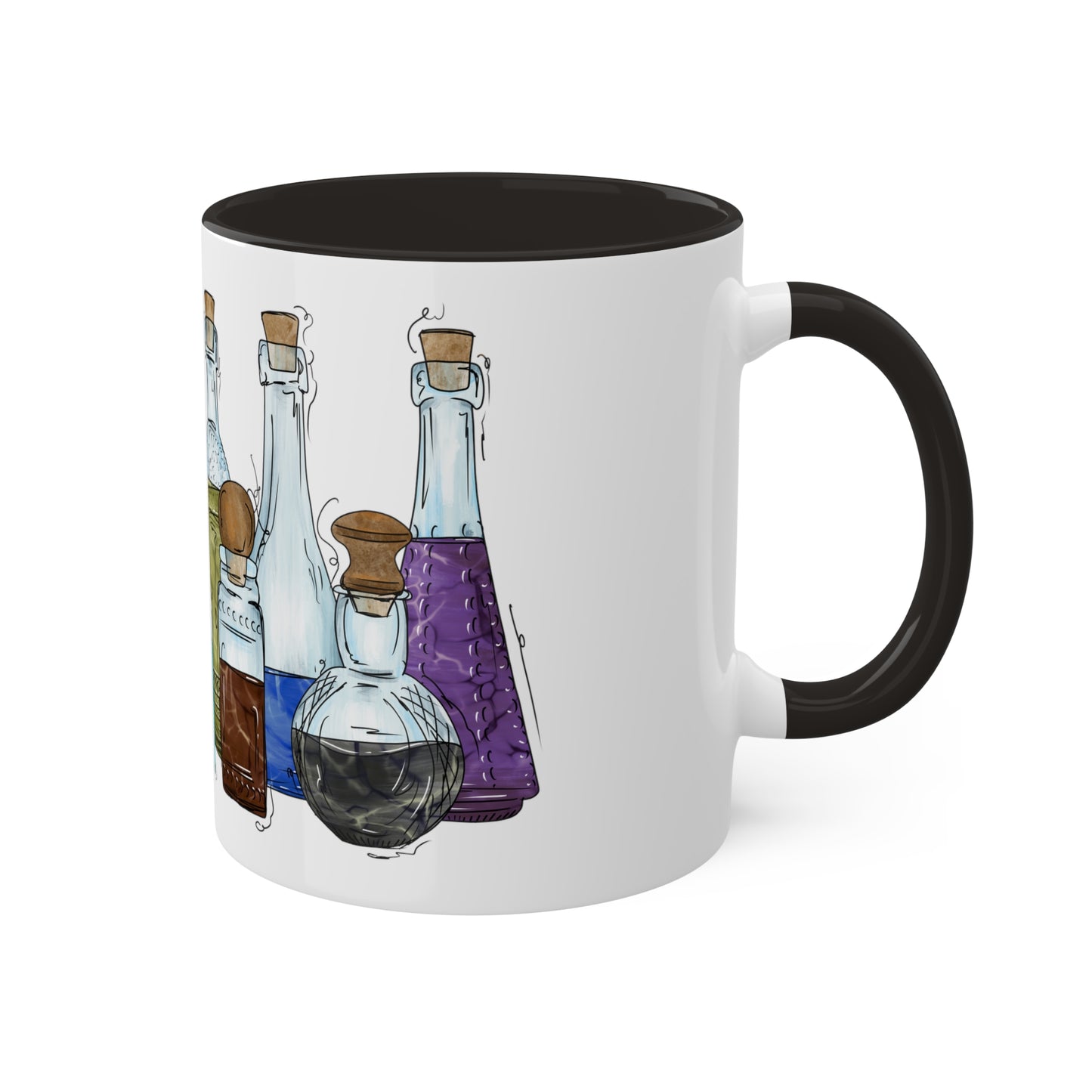 Progress Pride Flag Potion Bottles - Mug