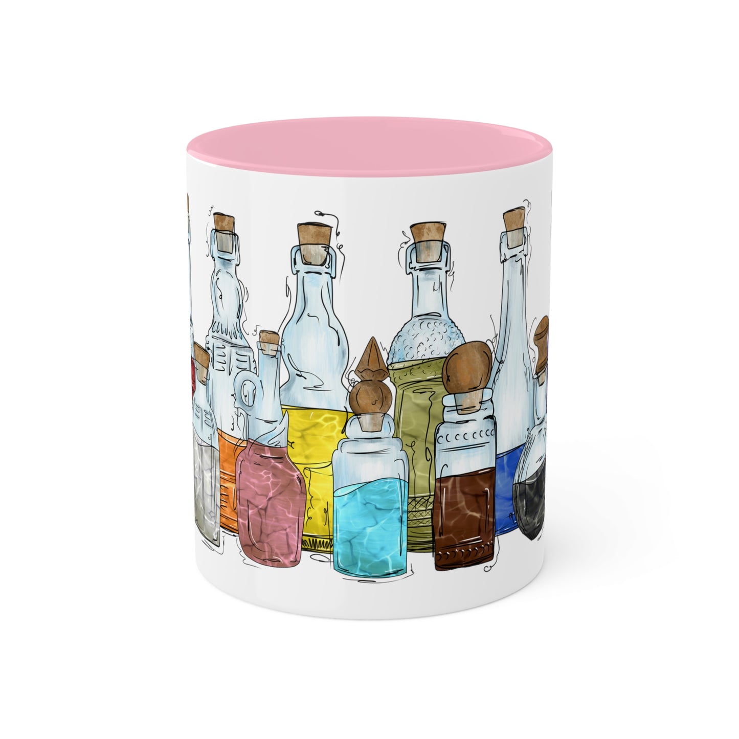 Progress Pride Flag Potion Bottles - Mug