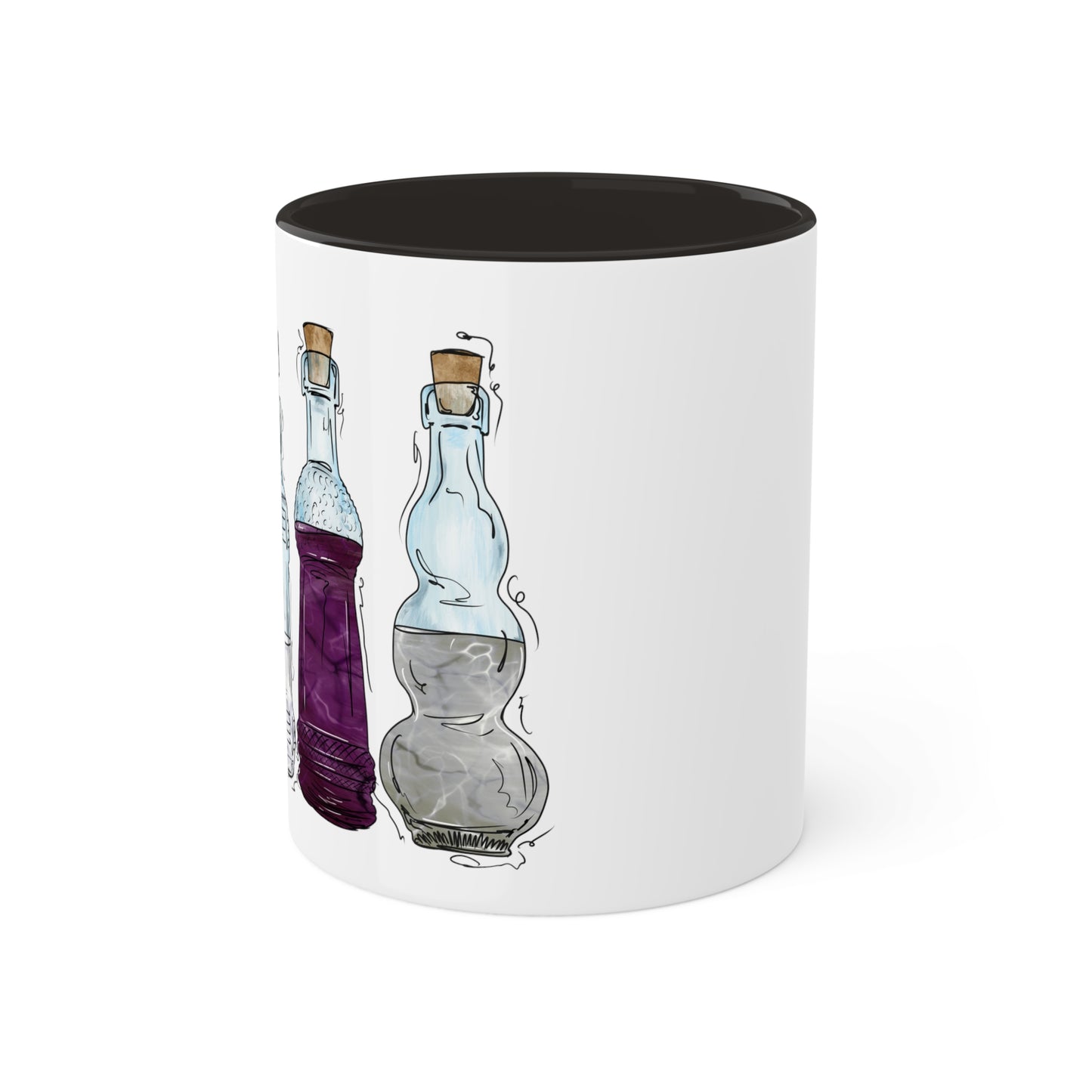 Demisexual Pride Flag Potion Bottles - Mug