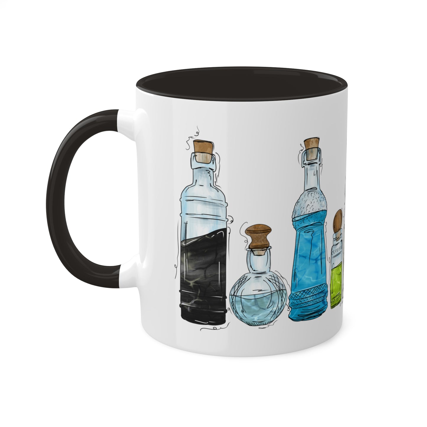 Queer Pride Flag Potion Bottles - Mug