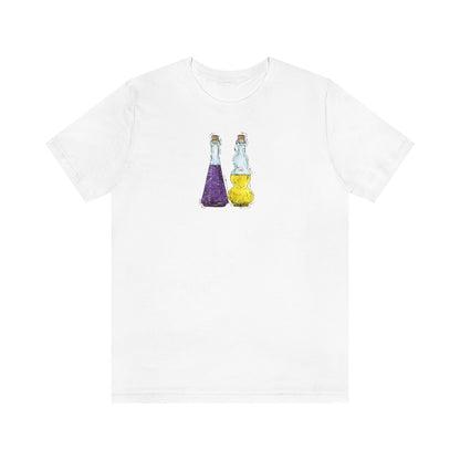 Intersex Pride Flag Potion Bottles - Unisex T-Shirt