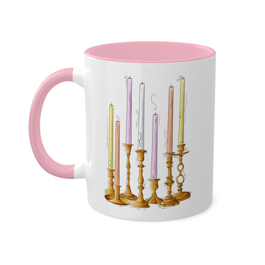 Pangender Pride Flag Candlesticks - Mug