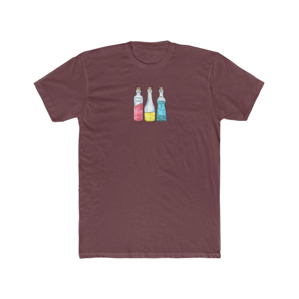 Pansexual Pride Potion Bottles - Men's T-Shirt