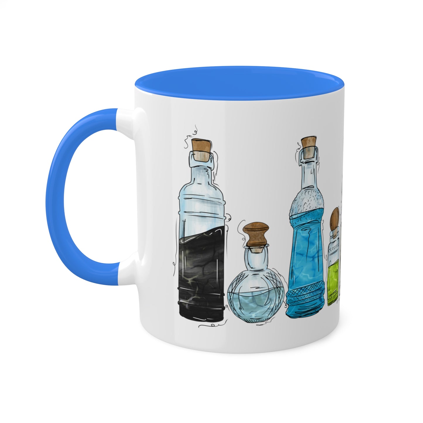 Queer Pride Flag Potion Bottles - Mug