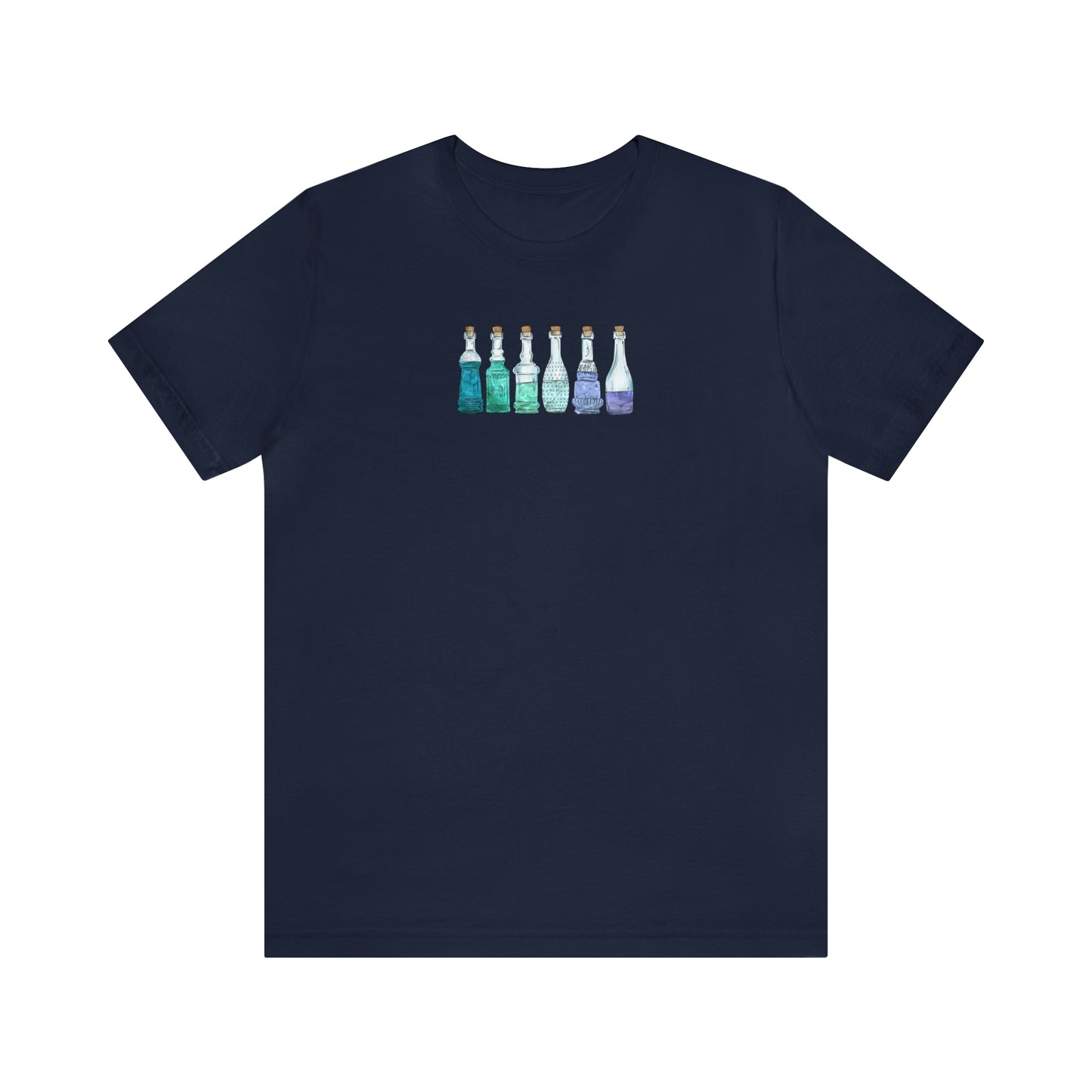 Neptunic Pride Flag Potion Bottles - Unisex T-Shirt