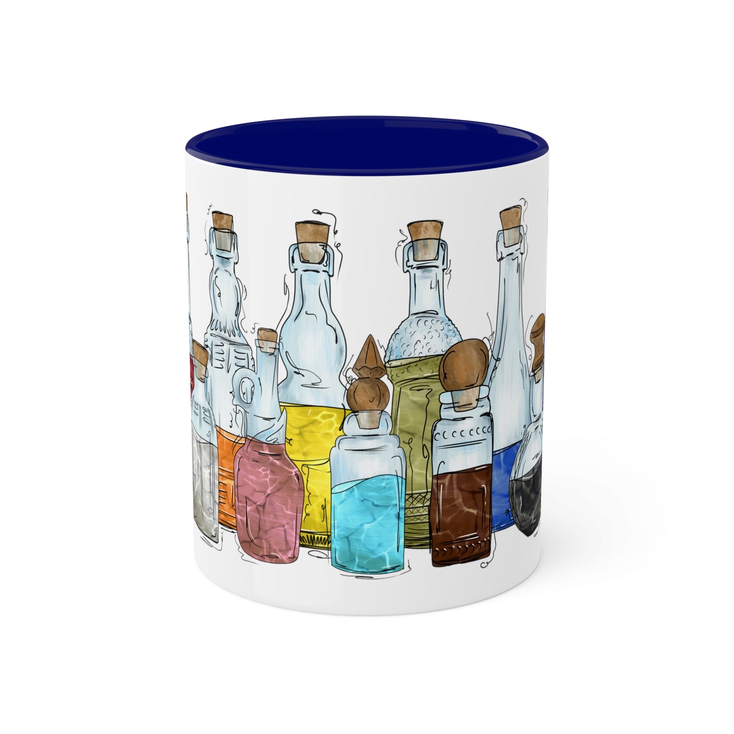 Progress Pride Flag Potion Bottles - Mug