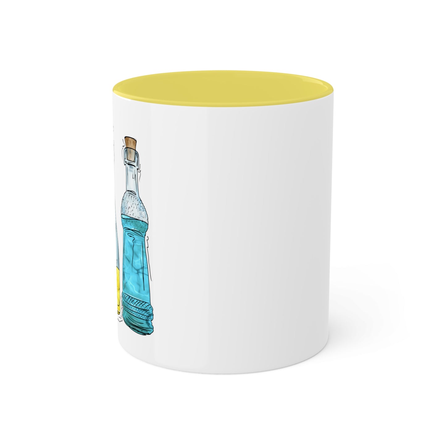 Pansexual Pride Flag Potion Bottles - Mug