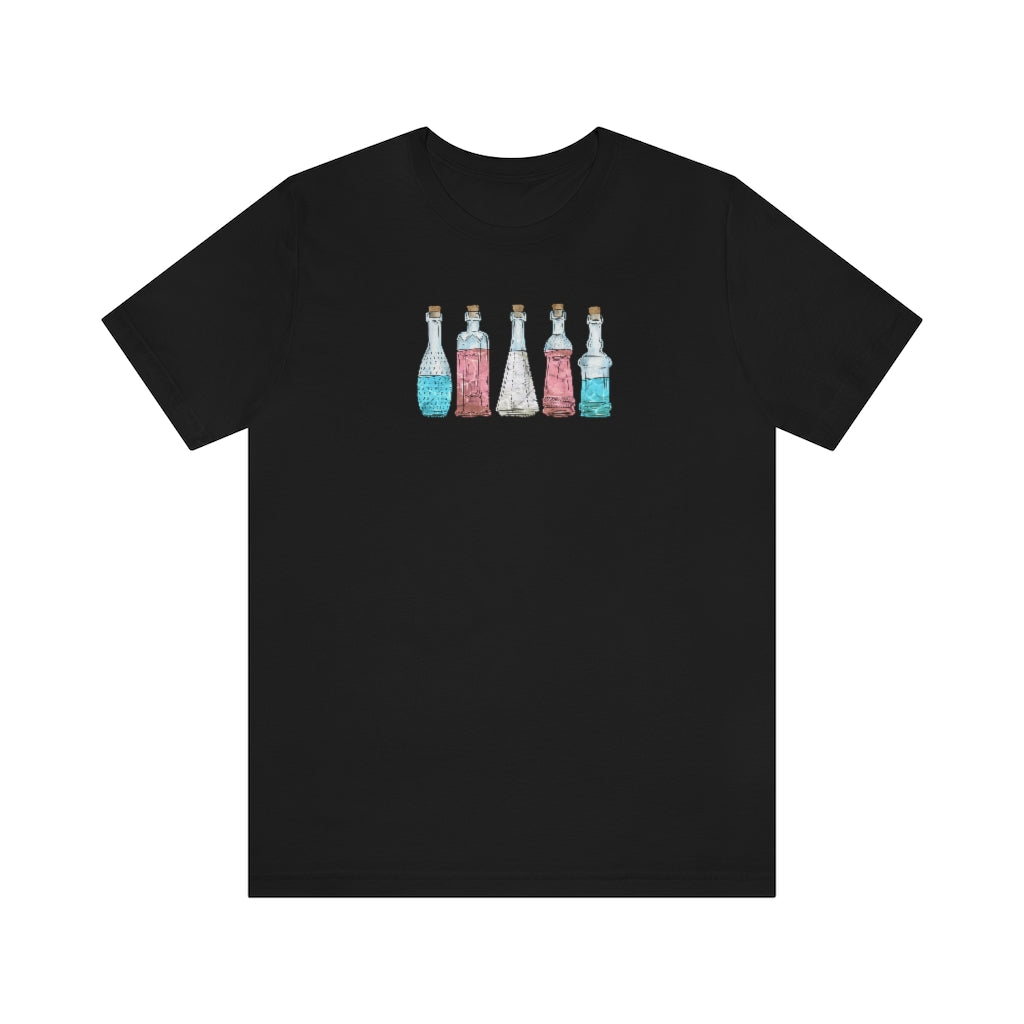 Transgender Pride Potion Bottles - Unisex T-Shirt