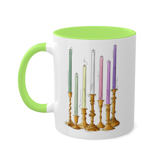 Genderfae Pride Flag Candlesticks - Mug