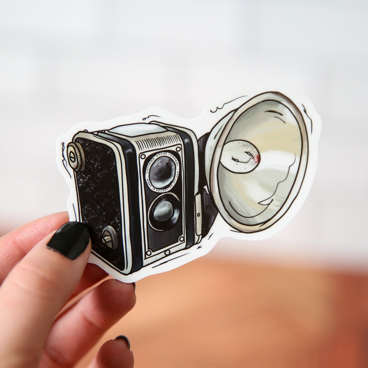 Camera, Kodak Twin Lens - Sticker