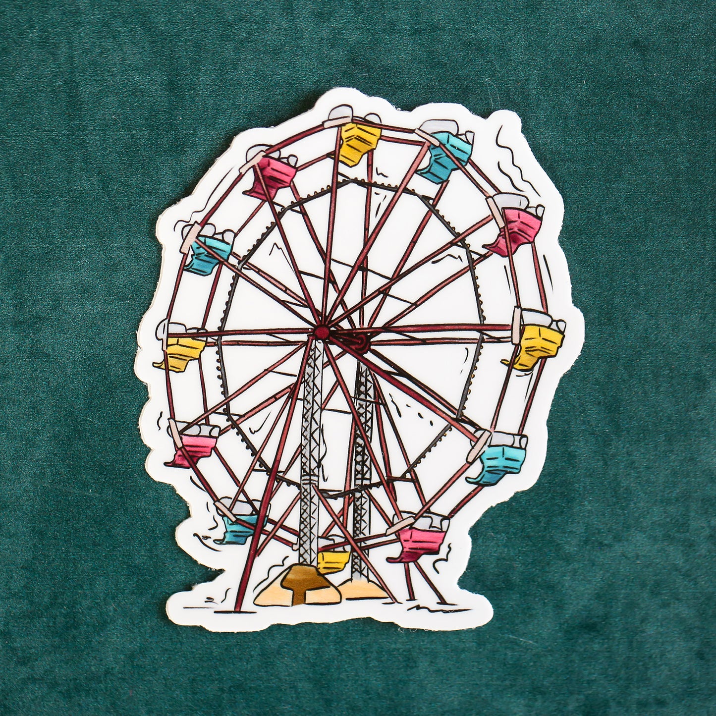 Ferris Wheel - Sticker