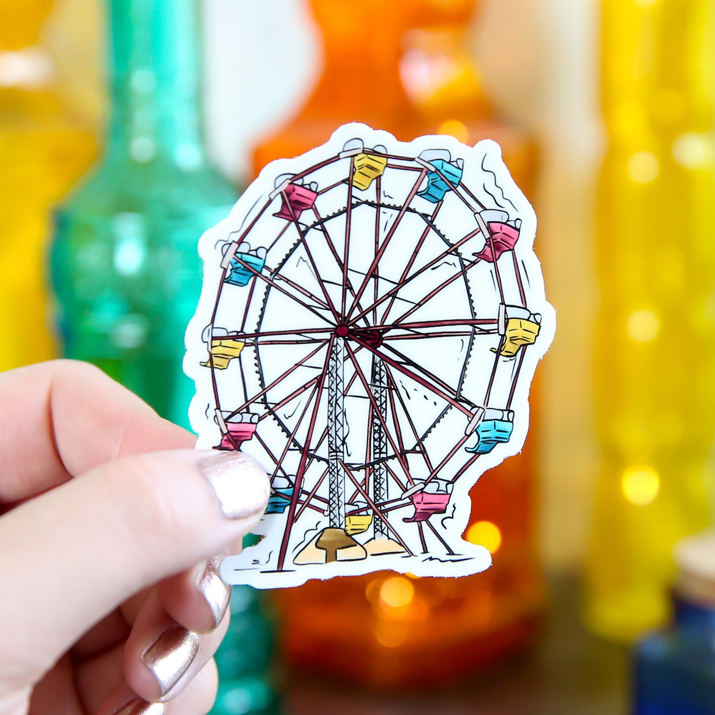 Ferris Wheel - Sticker