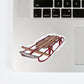 Flyer Sled - Sticker