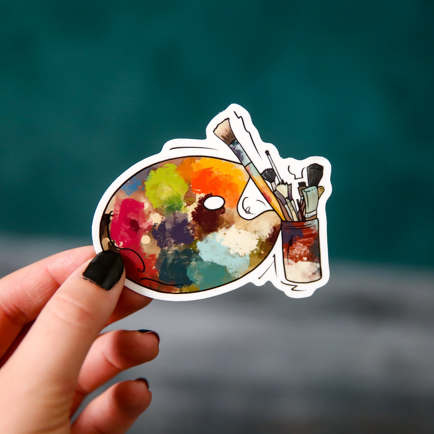 Painter's Palette - Sticker