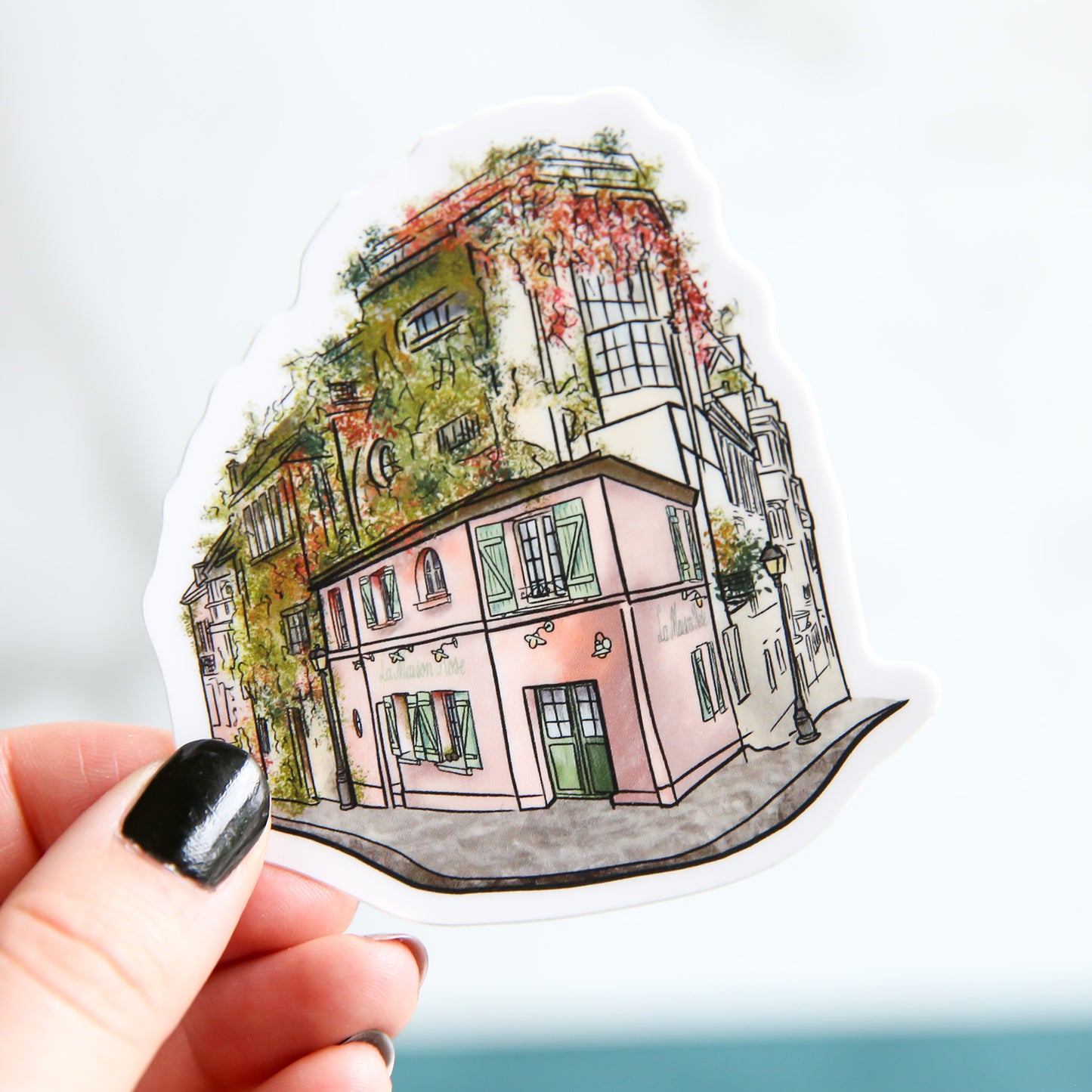 Paris La Maison Rose - Sticker