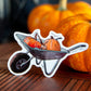 Pumpkin Wheelbarrow - Sticker