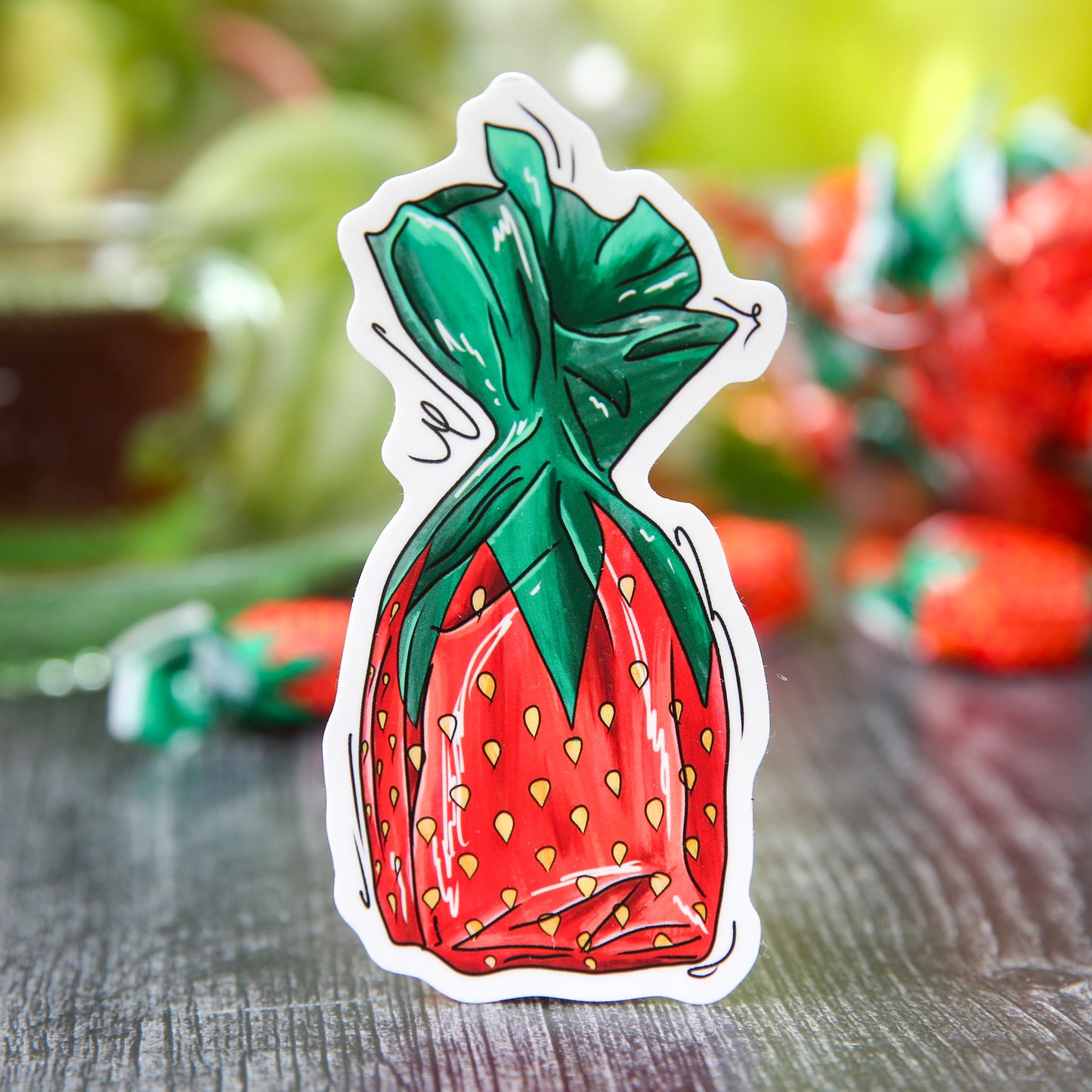 Strawberry Candy - Sticker
