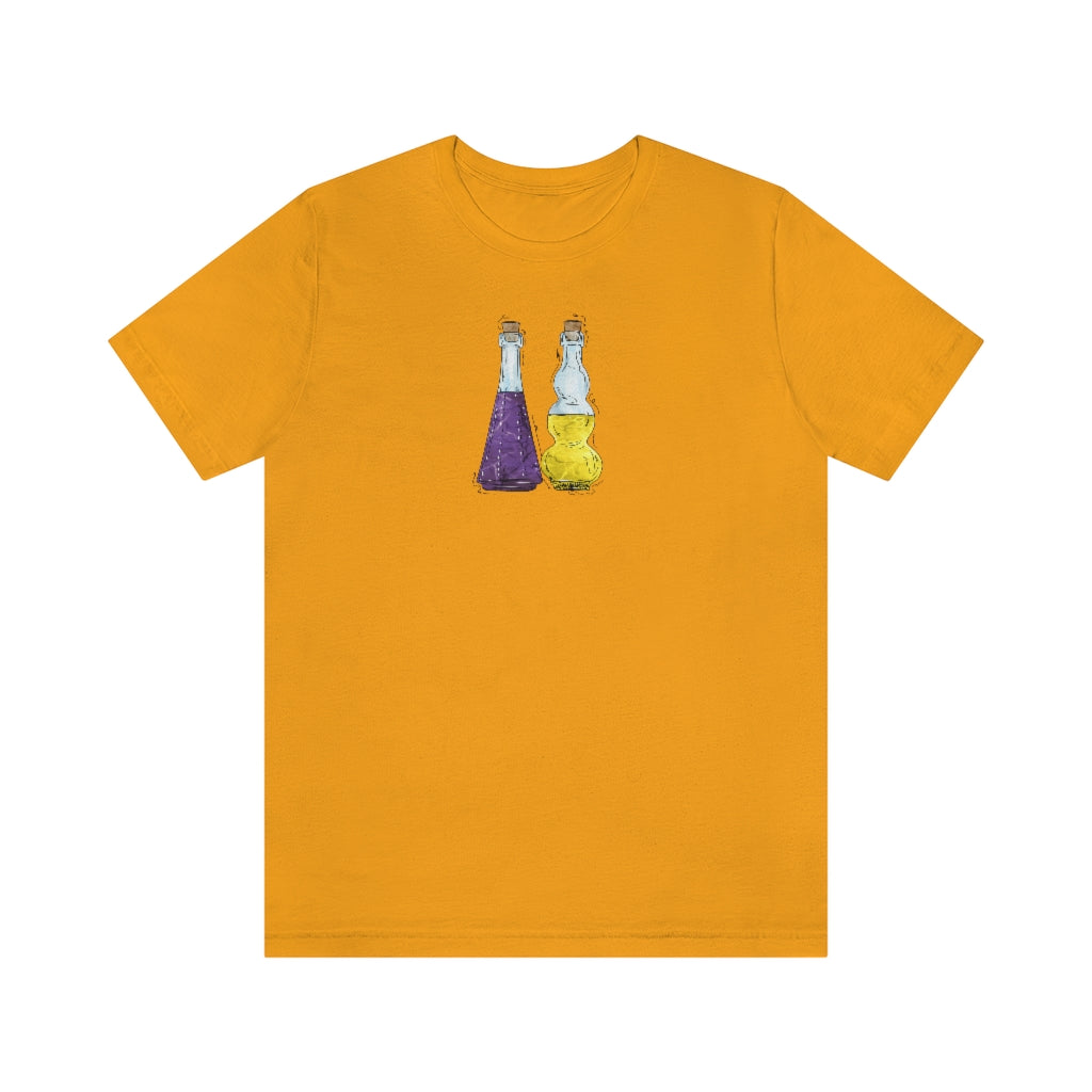 Intersex Pride Flag Potion Bottles - Unisex T-Shirt