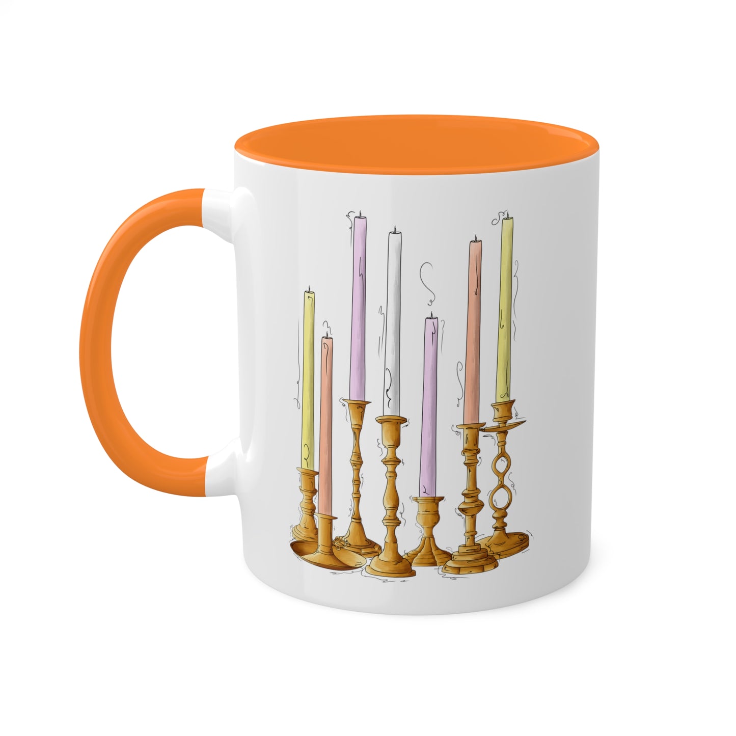 Pangender Pride Flag Candlesticks - Mug