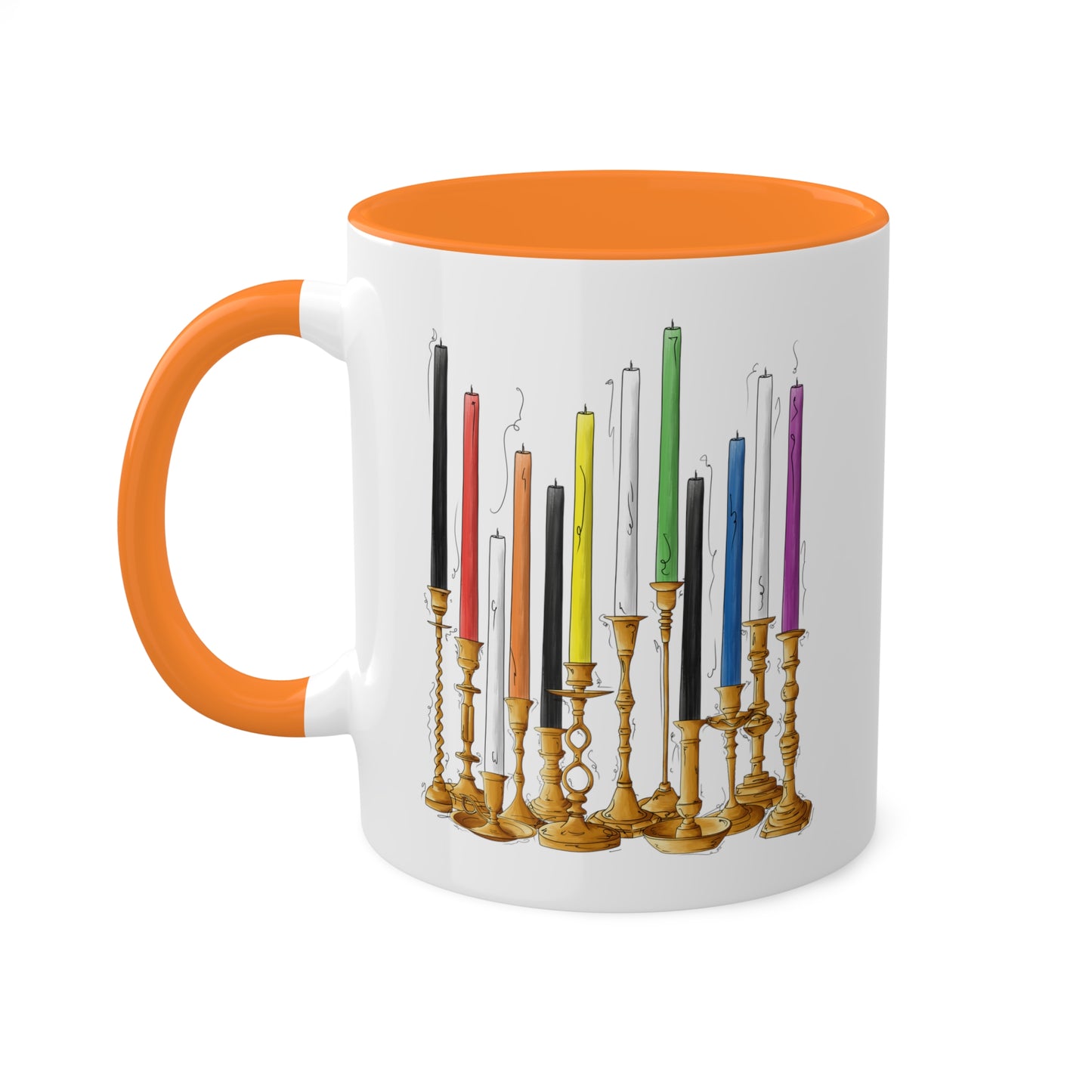 Straight Ally Pride Flag Candlesticks - Mug