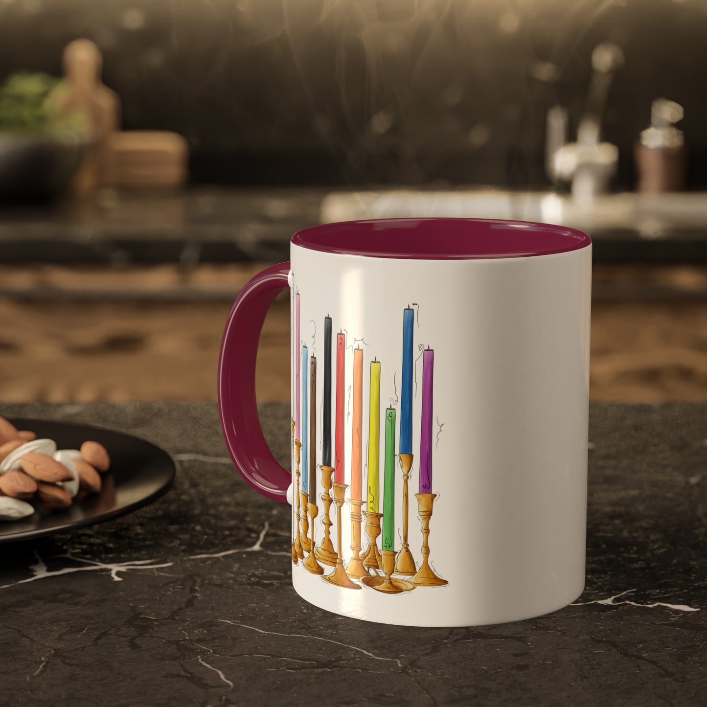 Progress Pride Flag Candlesticks - Mug