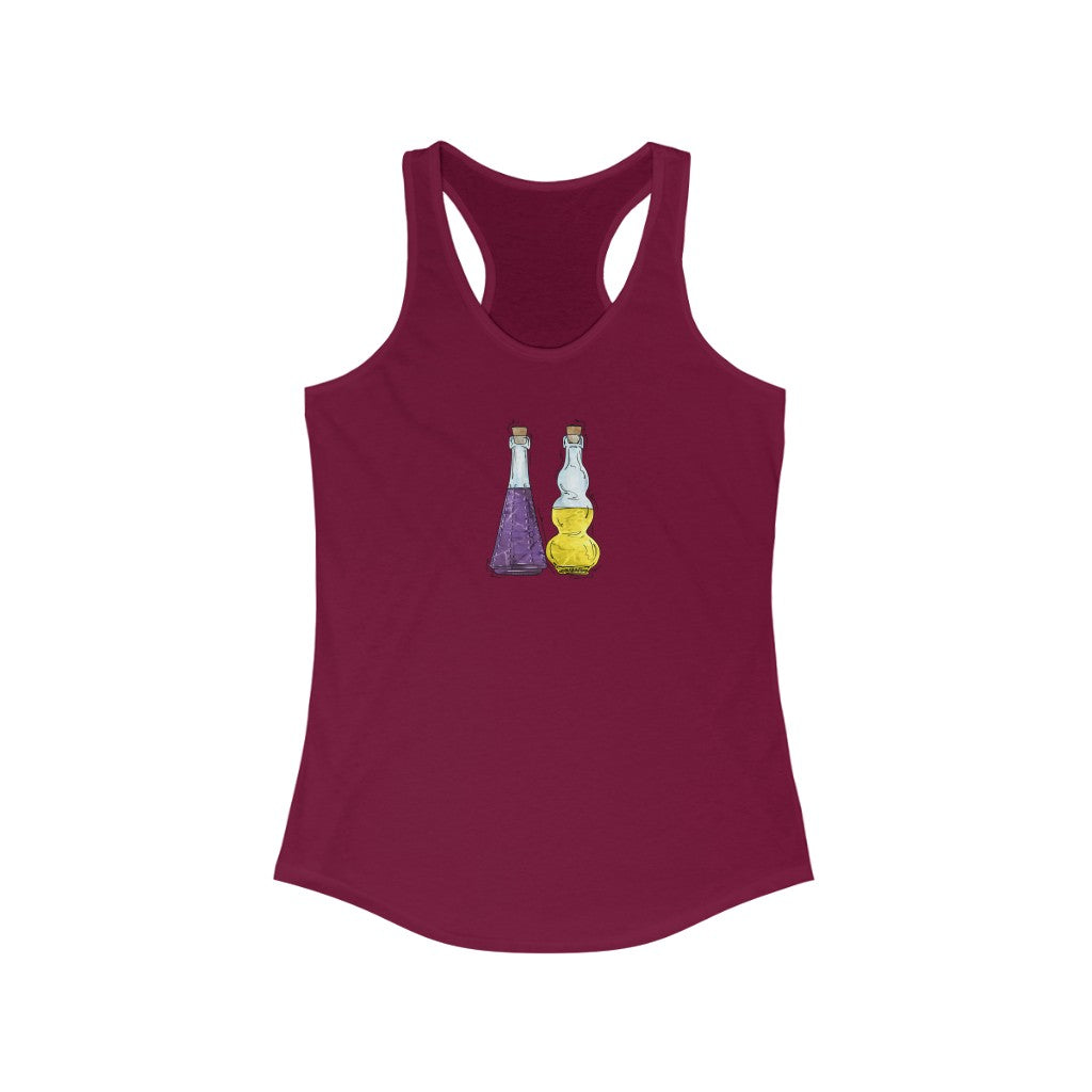 Intersex Pride Potion Bottles - Womens Tank Top