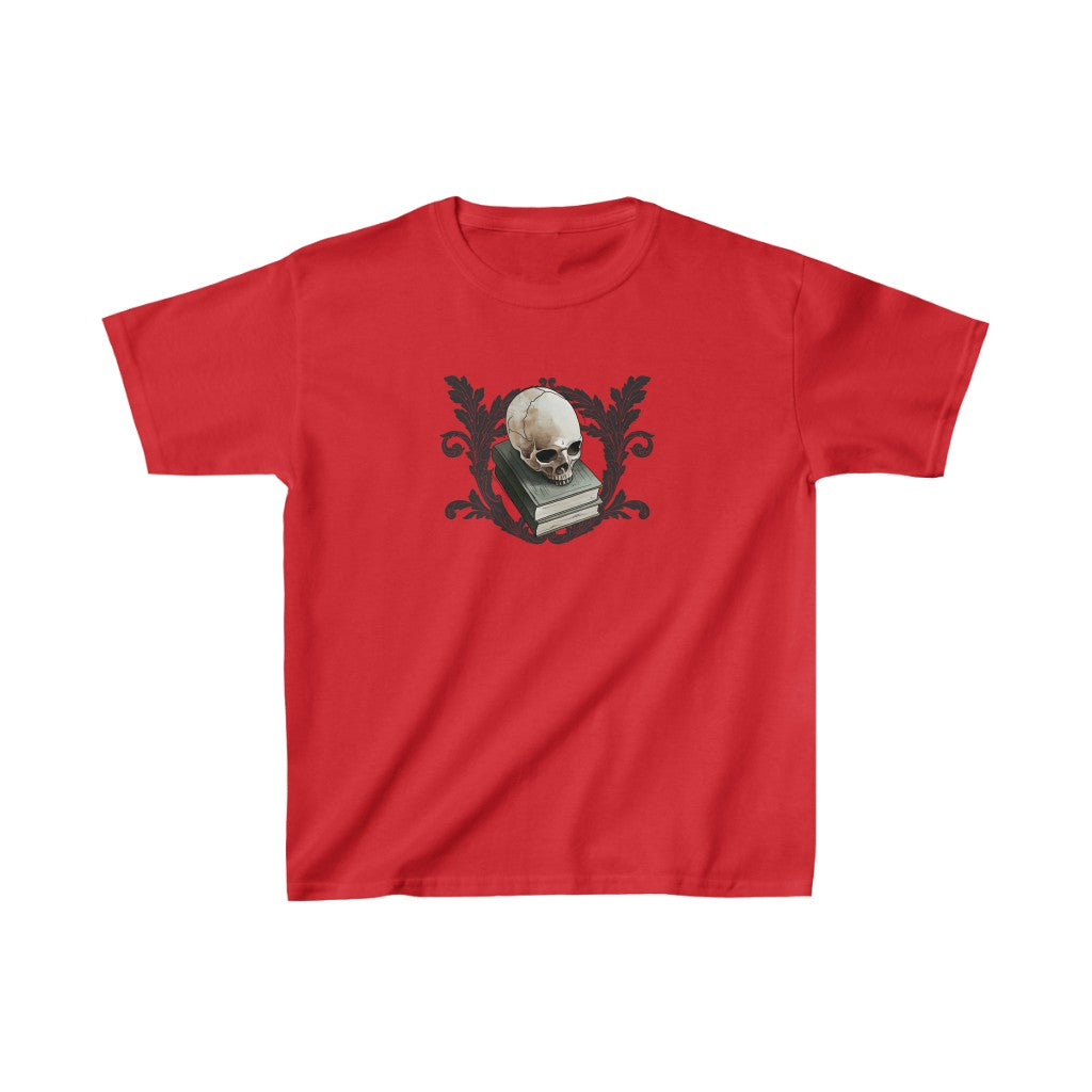 Skull & Books - Kids T-Shirt