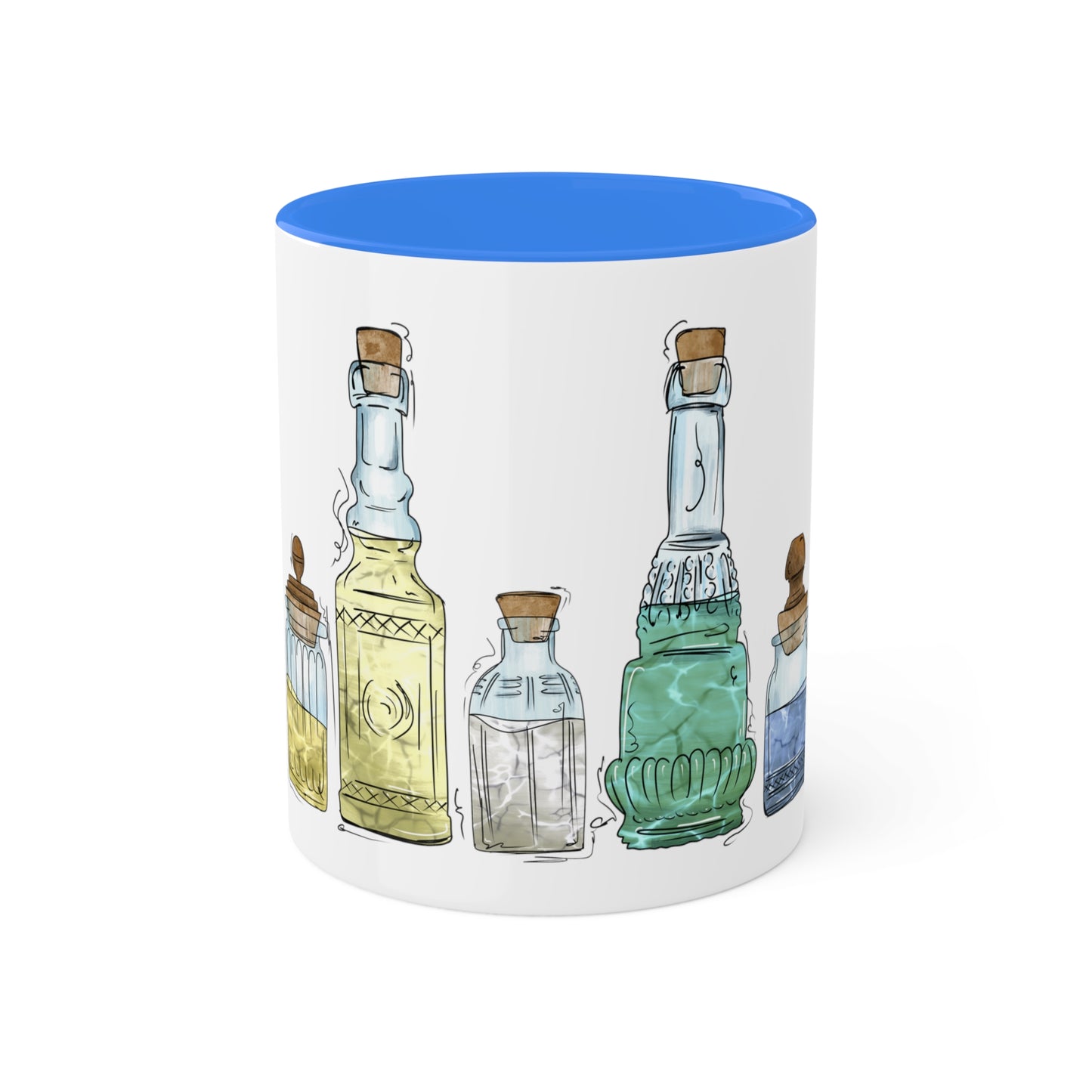 Genderfaun Pride Flag Potion Bottles - Mug