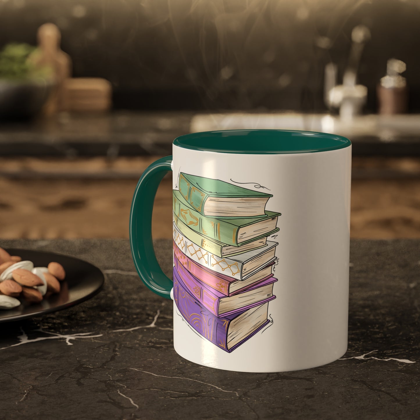 Genderfae Pride Flag Old Books - Mug