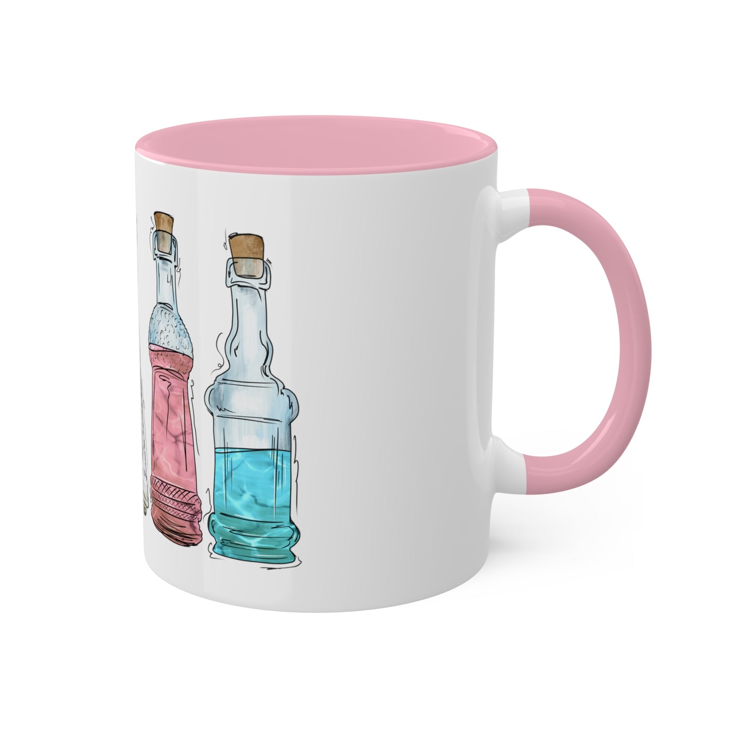 Transgender Pride Flag Potion Bottles - Mug