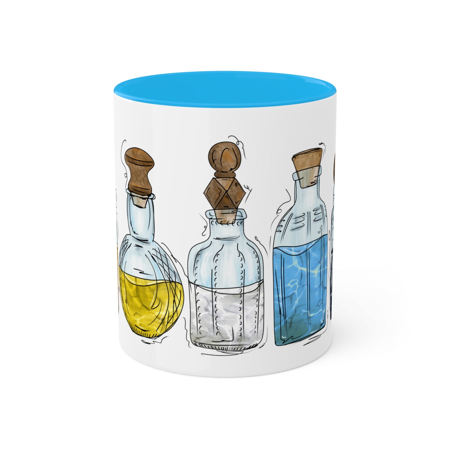 Aroace Pride Flag Potion Bottles - Mug