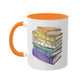 Genderfaun Pride Flag Old Books - Mug
