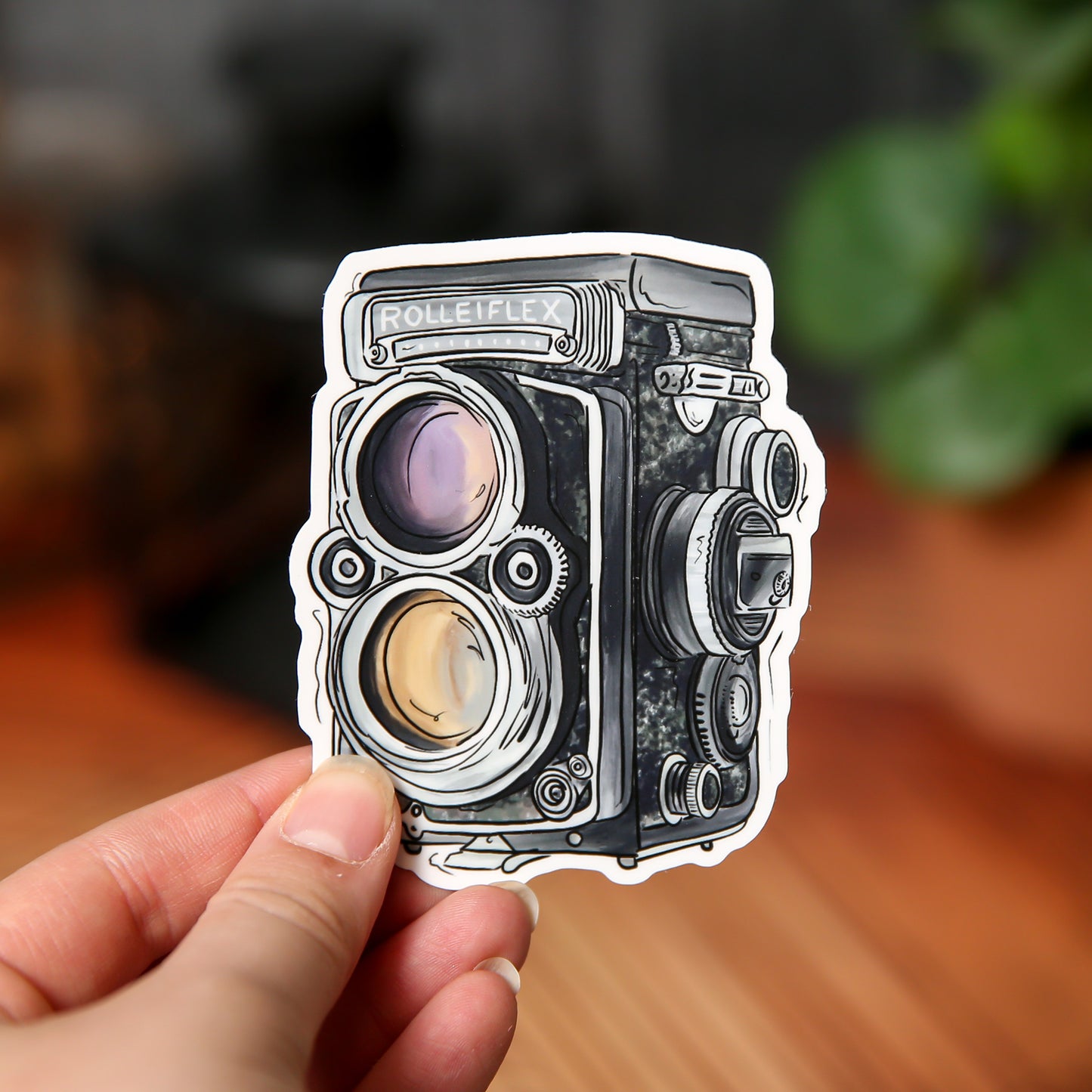 Camera, Rolleiflex - Sticker