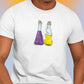 Intersex Pride Flag Potion Bottles - Unisex T-Shirt