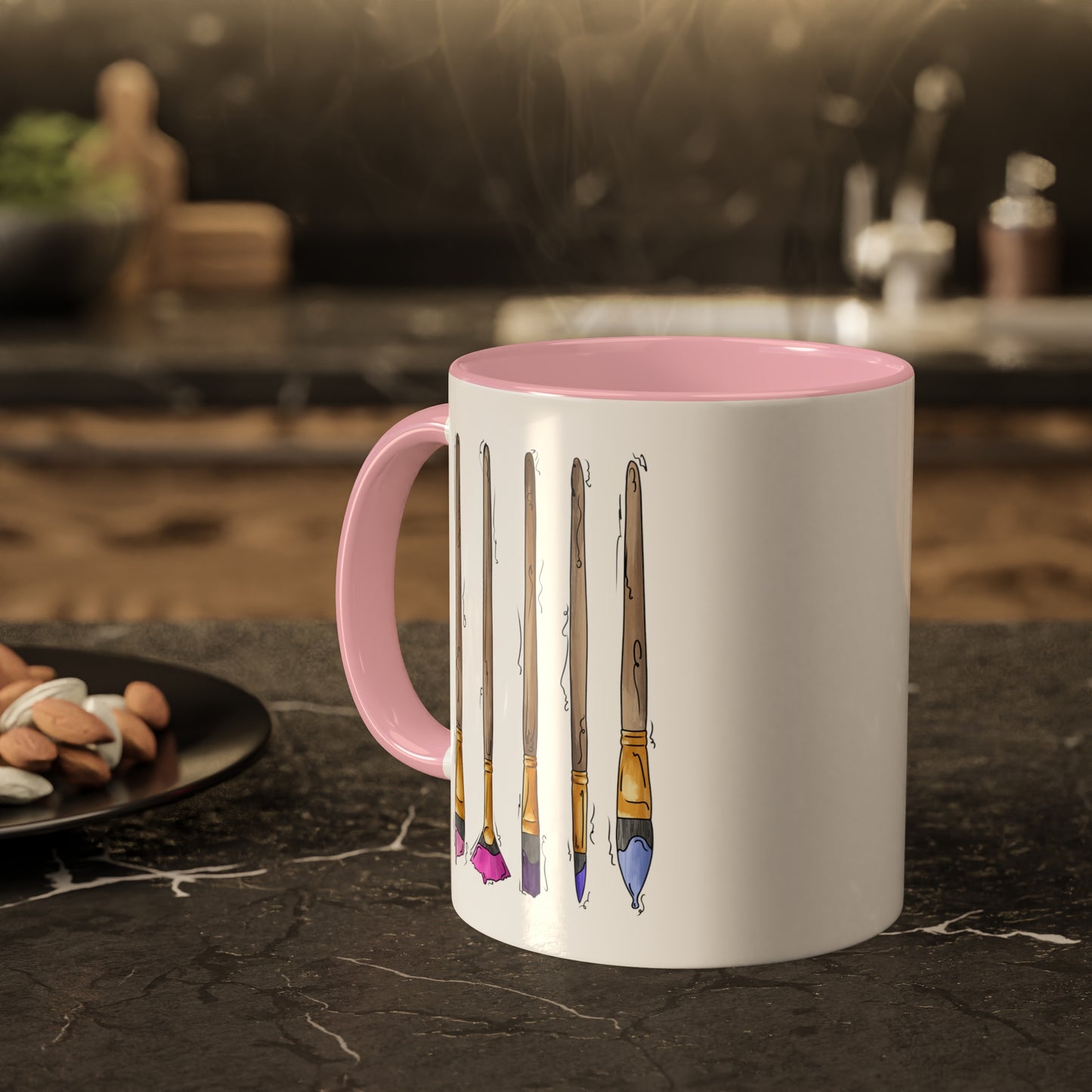 Omnisexual Pride Flag Paint Brushes - Mug