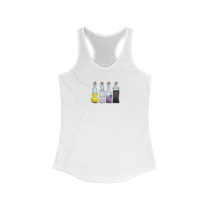 Nonbinary Pride Potion Bottles - Womens Tank Top